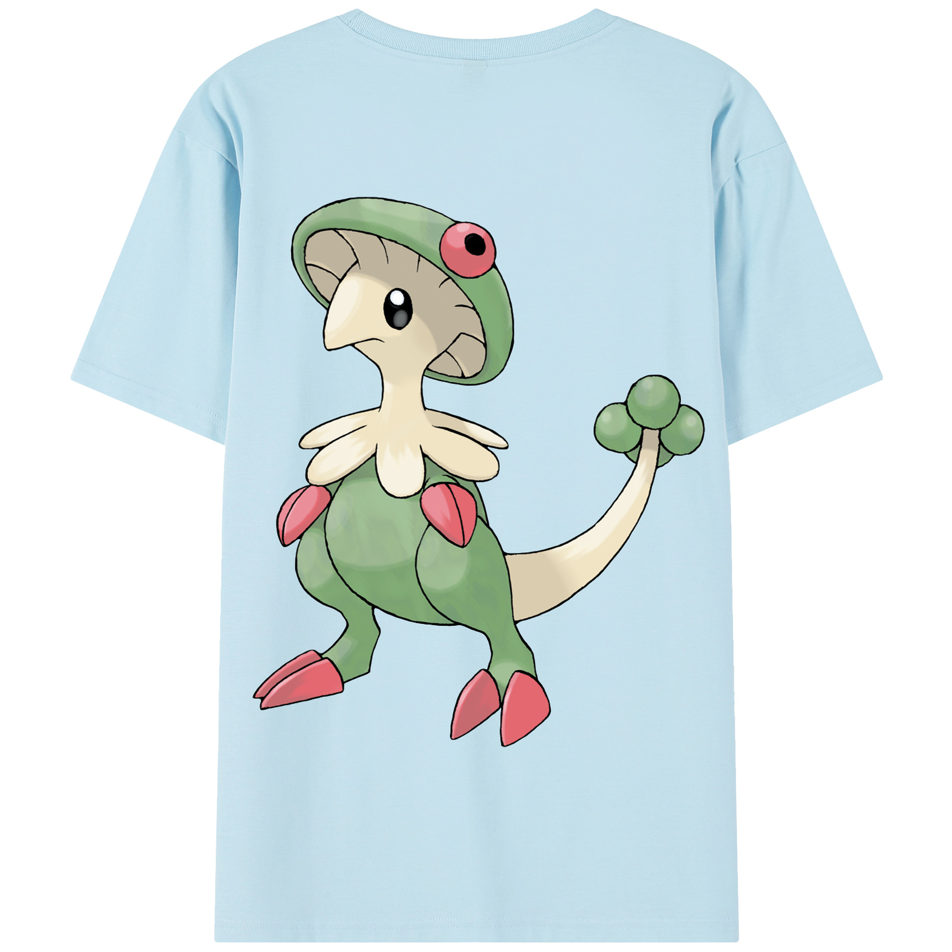 （画像用） ポケットモンスター Pokémon 綿100％半袖Tシャツ（背面プリント）